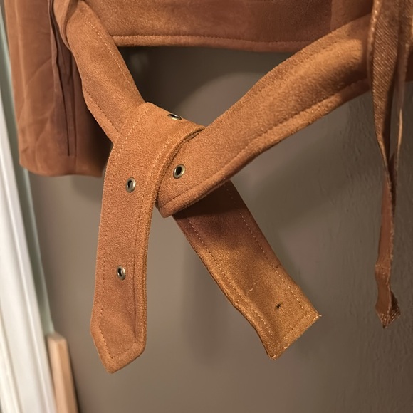Ellison L Faux Suede Jacket - Picture 7 of 15